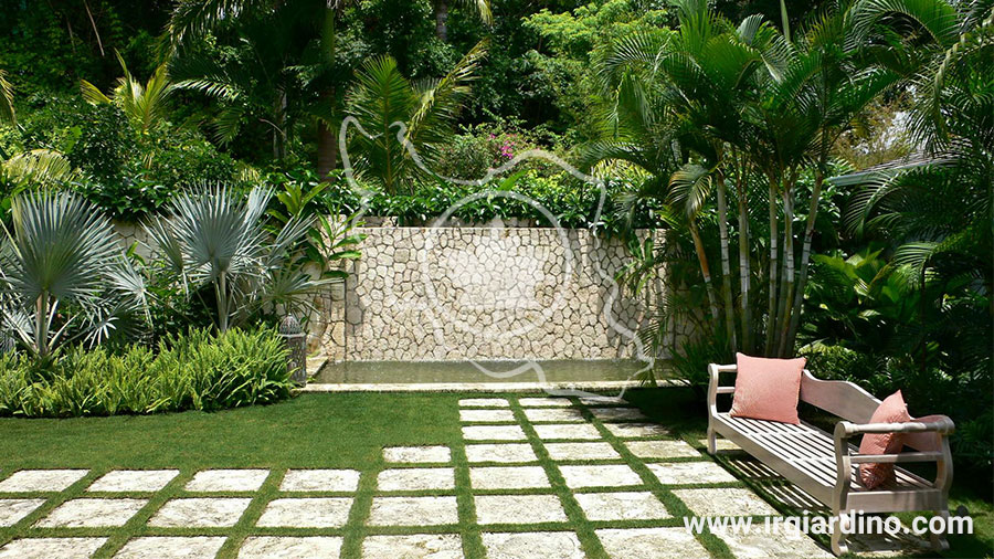 طراحی باغچه، 20 مدل حیاط سرسبز در خانه های ایرانی